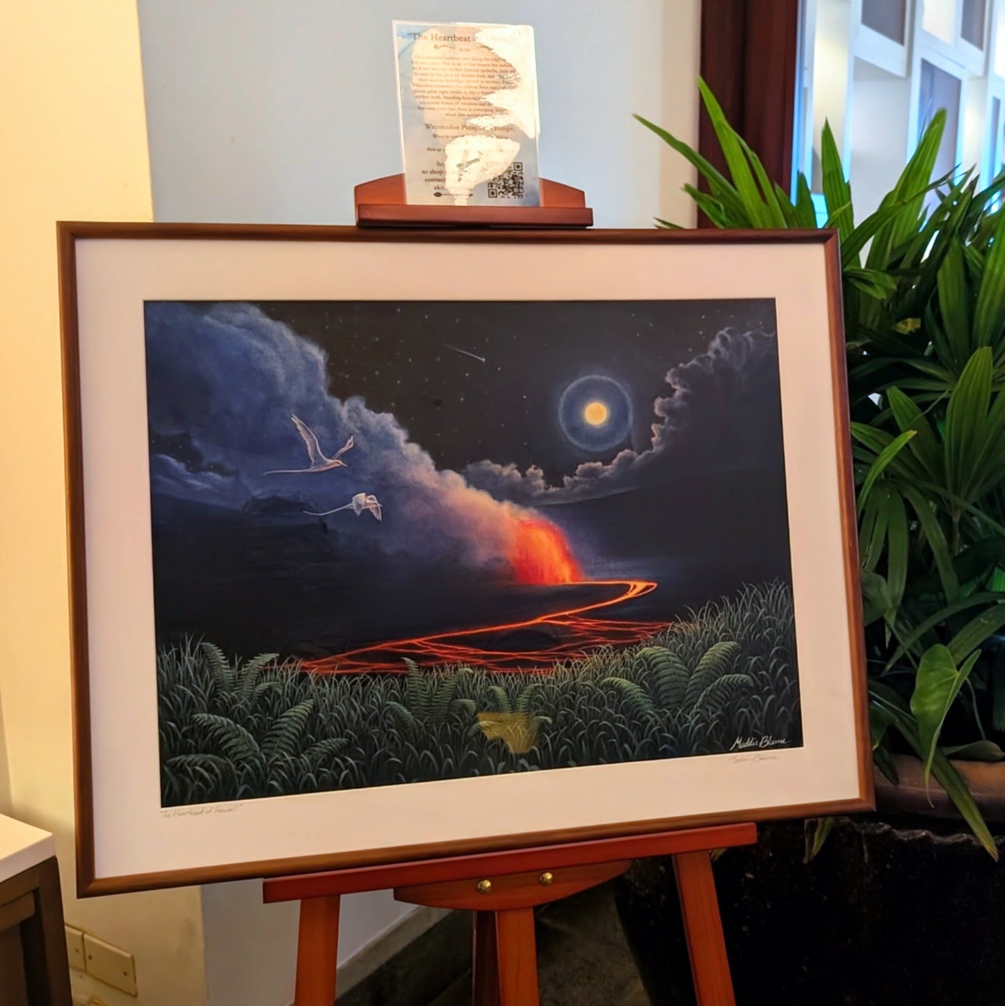 "The Heartbeat of Hawai'i" Original Watercolor Painting