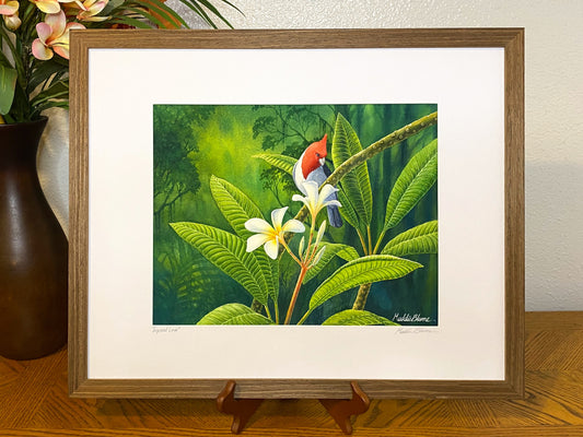 "Tropical Love" Original Watercolor