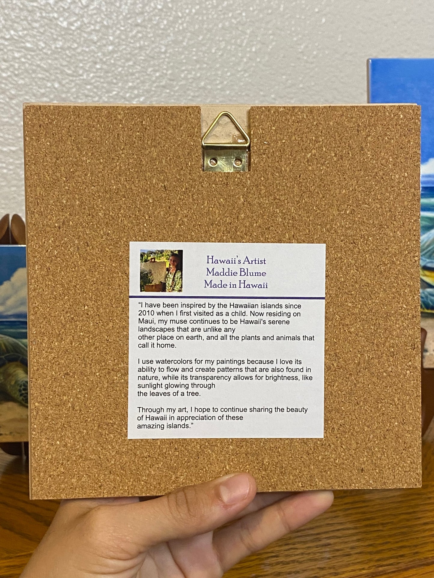 "North Shore Honu" Tile Print