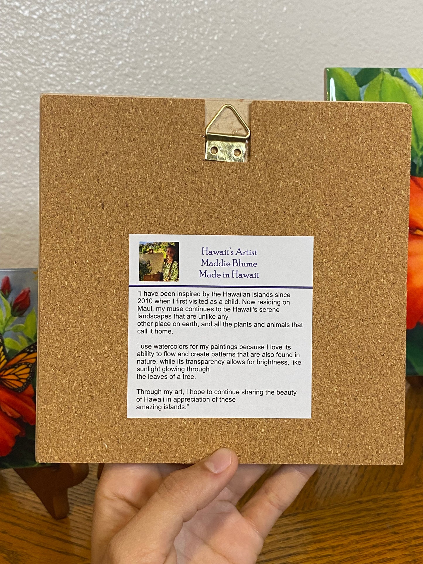 "The Butterfly Garden" Tile Print