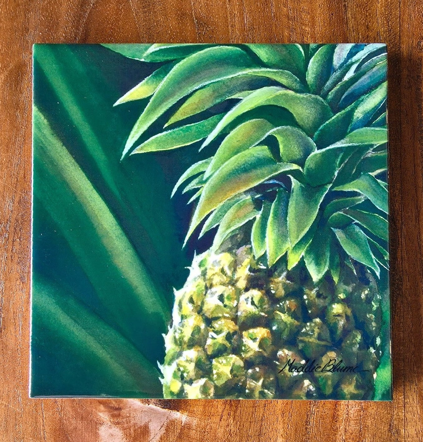 "Maui Pineapple" Tile Print