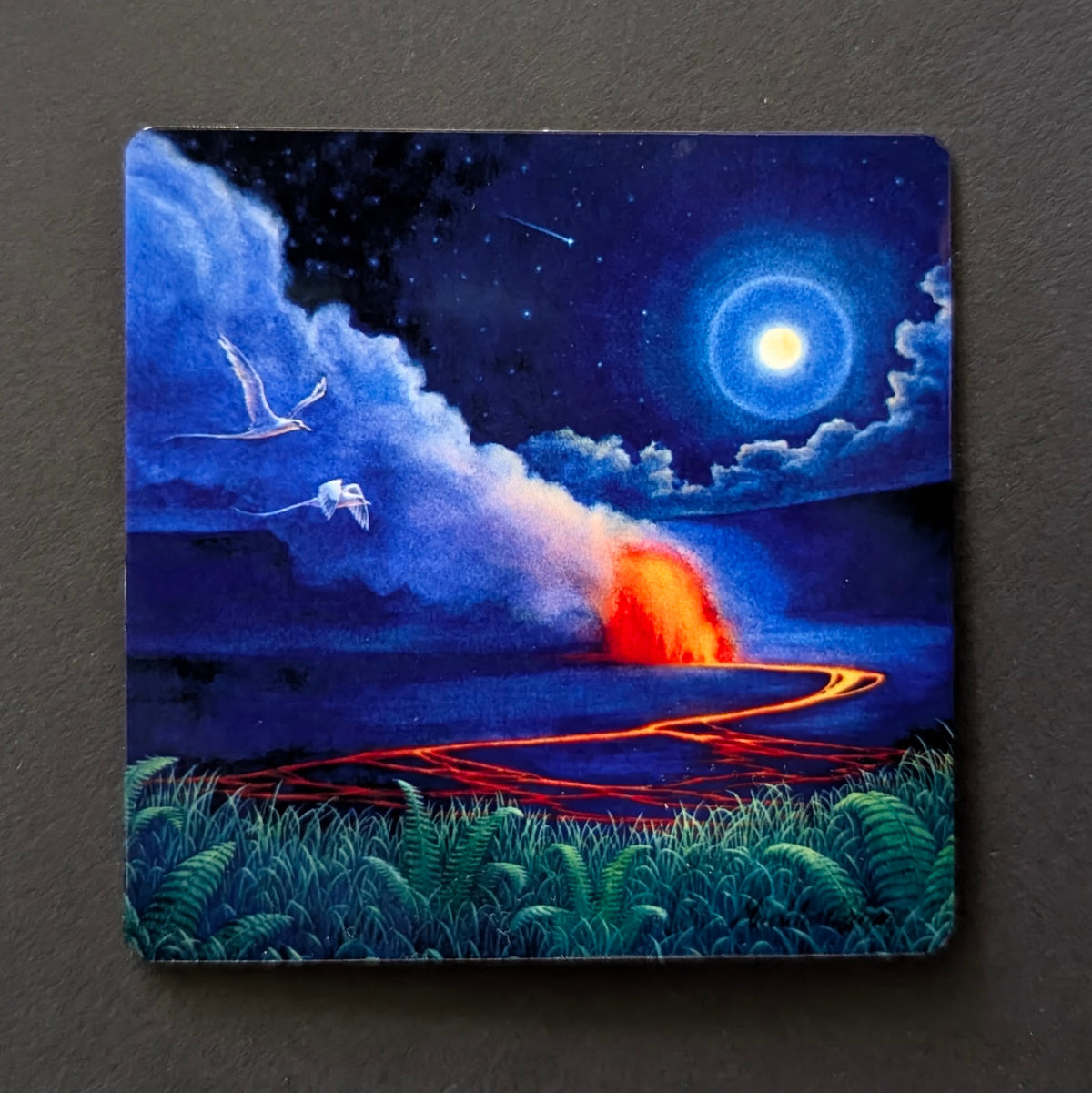 "The Heartbeat of Hawai'i" Magnet