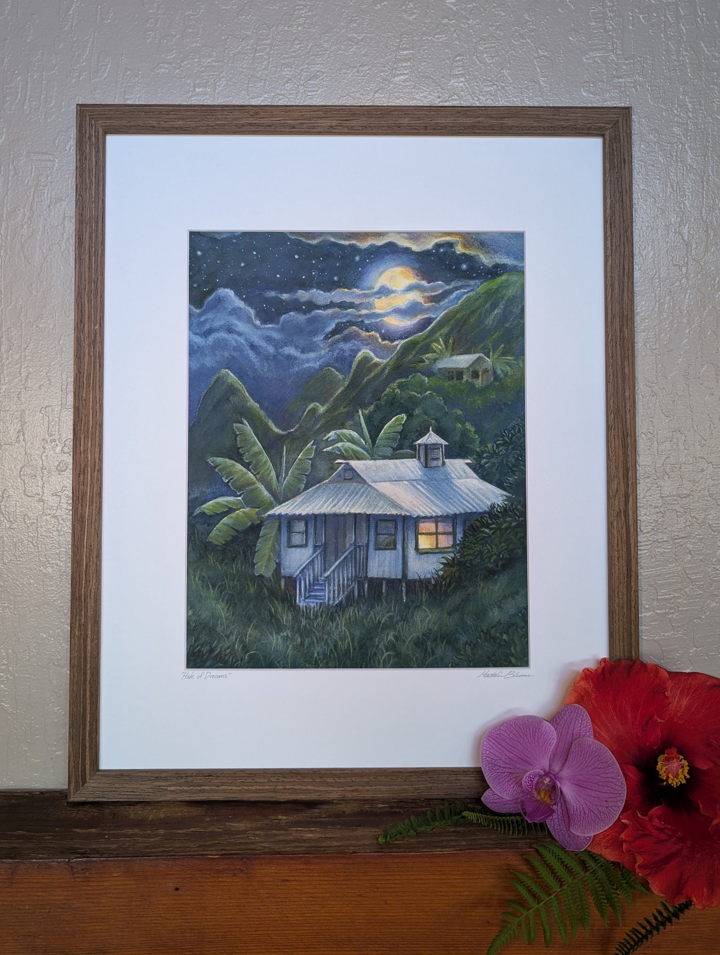 "Hale of Dreams" Matted Giclee Fine Art Print