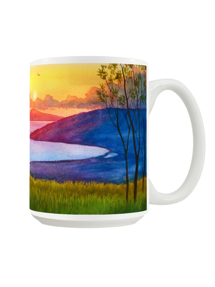 "Upcountry Sunset" Art Mug 15 oz