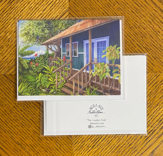 "The Garden Hale" Note Card