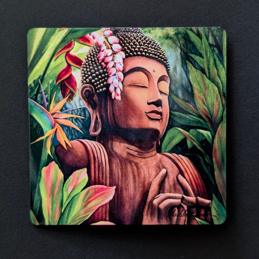 "Buddha of the Sacred Garden" Magnet