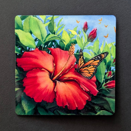 "The Butterfly Garden" Magnet