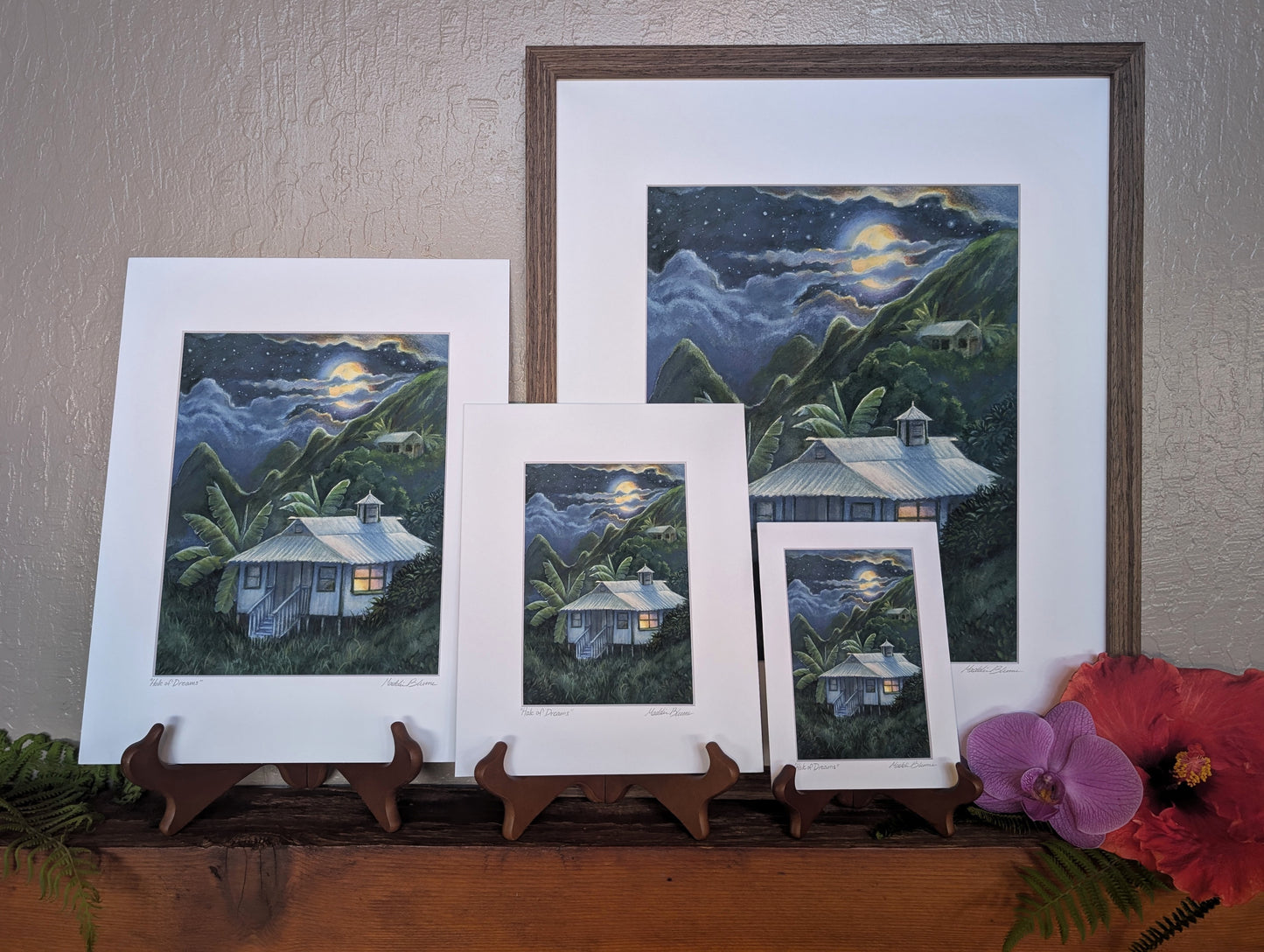 "Hale of Dreams" Matted Giclee Fine Art Print