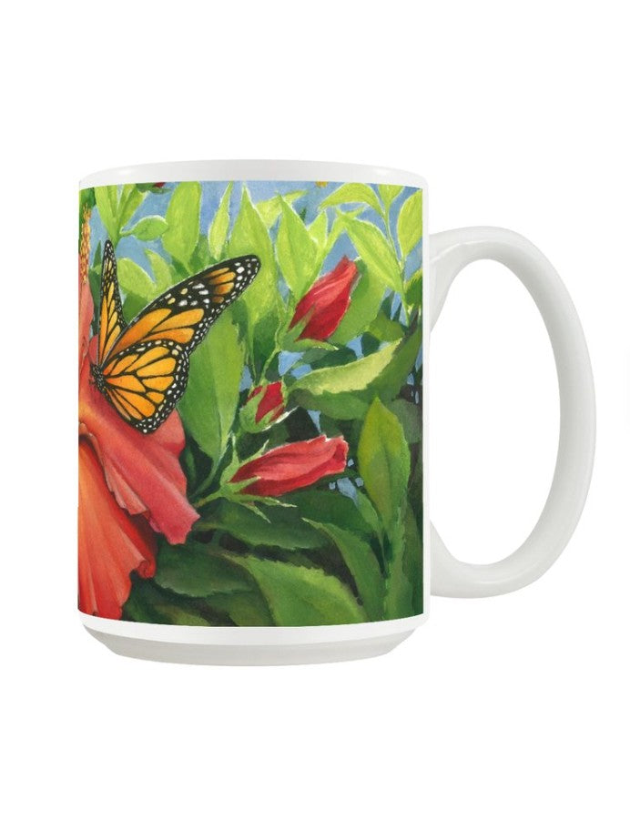 "The Butterfly Garden" Art Mug 15 oz